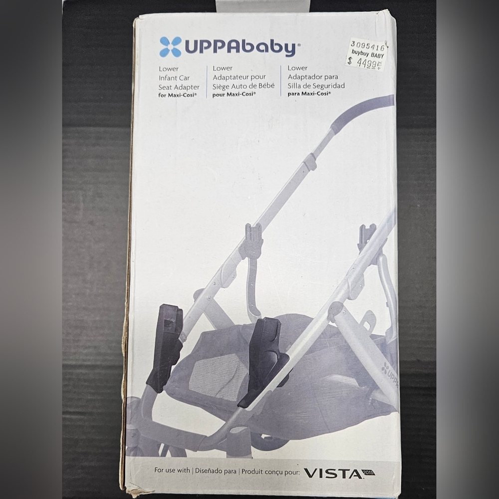 UPPAbaby Infant Car Seat Adapter for Maxi-Cosi - Gray